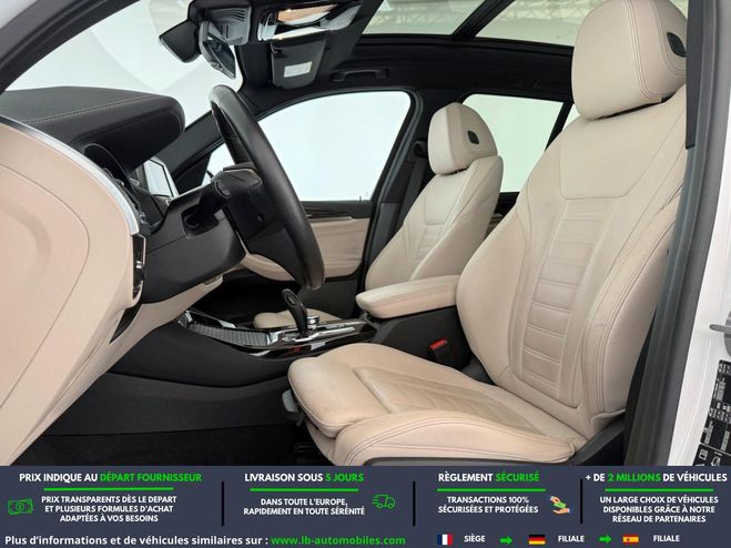 BMW X3 xDrive 30i 252ch BVA Blanc M�tallique de 2019