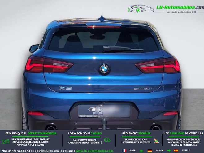 BMW X2 sDrive 20i 178 ch BVA Bleu M�tallique de 2021