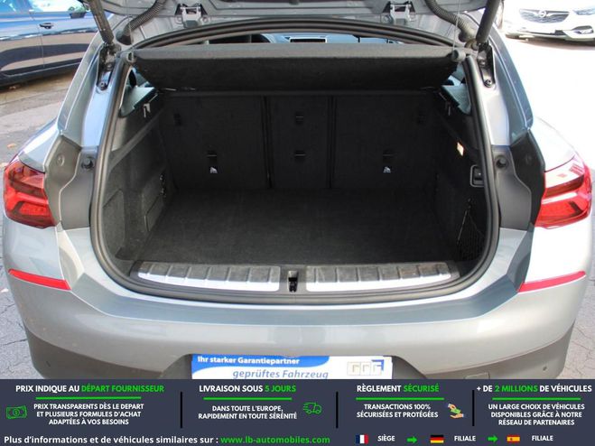 BMW X2 sDrive 18i 136 ch BVA Gris M�tallique de 2022