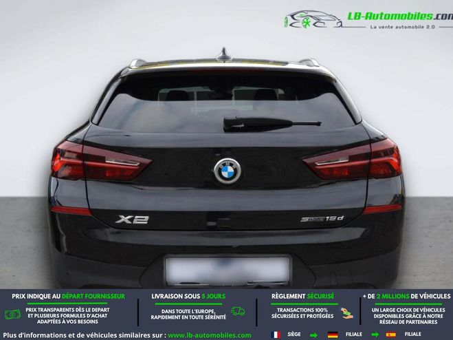 BMW X2 sDrive 18d 150 ch BVA Noir de 2020