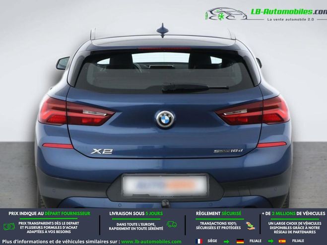 BMW X2 sDrive 18d 150 ch BVA Bleu M�tallique de 2020