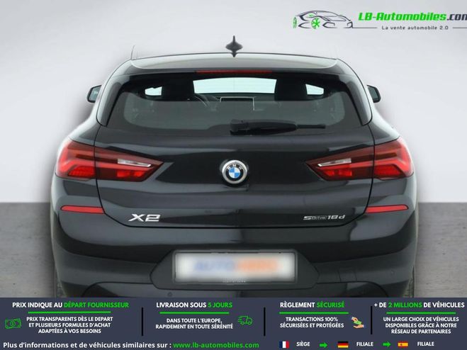 BMW X2 sDrive 18d 150 ch BVM Noir M�tallique de 2023