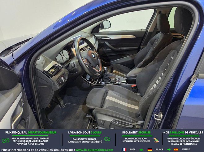 BMW X2 sDrive 18i 136 ch BVM Bleu M�tallique de 2018