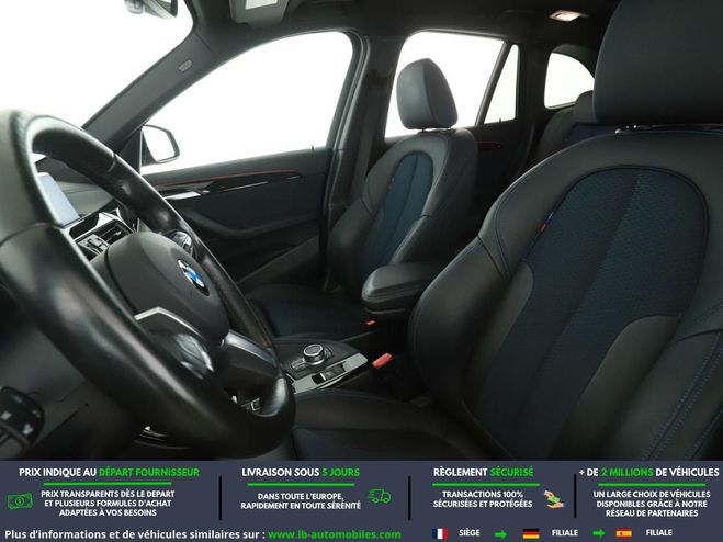 BMW X1 xDrive 20i 192 ch BVA Noir M�tallique de 2020