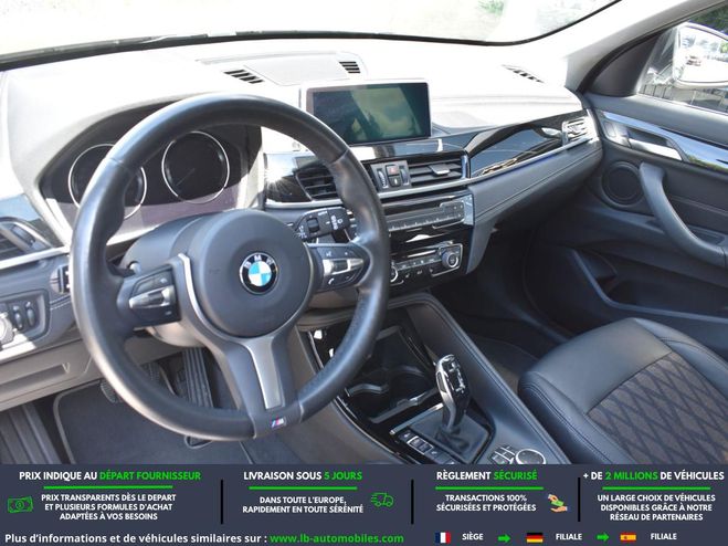 BMW X1 xDrive 25d 231 ch BVA Noir M�tallique de 2020