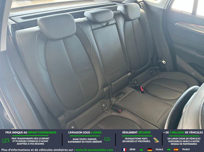 BMW X1 sDrive 20i 192 ch BVA Noir M�tallique de 2019