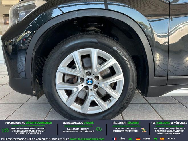 BMW X1 sDrive 20i 192 ch BVA Noir M�tallique de 2019