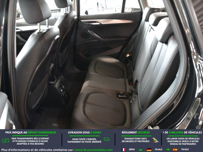 BMW X1 sDrive 16d 116 ch BVA Noir M�tallique de 2022