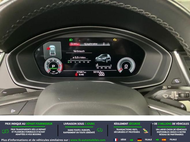 Audi Q5 40 TDI 204 BVA Quattro Noir M�tallique de 2022