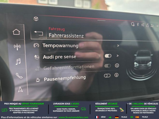 Audi A5 204ch bva Sportback 40 TFSI Blanc de 2021