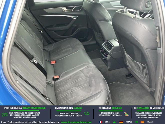 Audi A6 286ch BVA Avant 50 TDI Bleu M�tallique de 2024