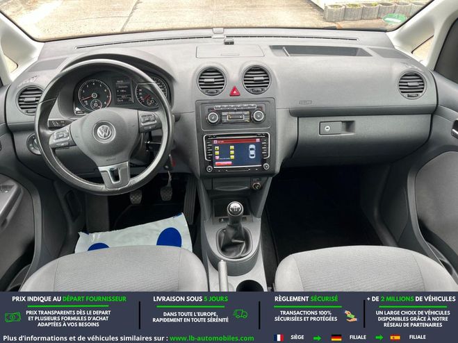 Volkswagen Caddy 86ch BVM Noir M�tallique de 2015