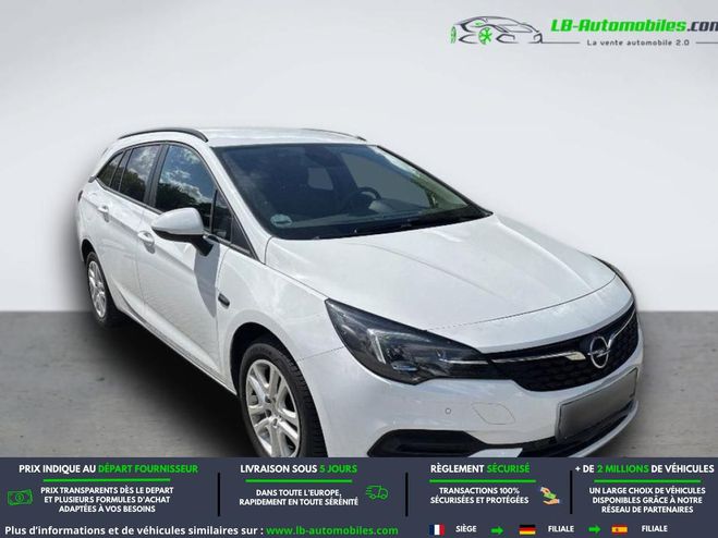 Opel Astra 1.2 Turbo 110 ch BVM Blanc de 2020