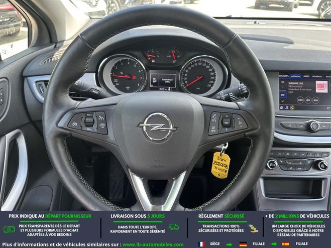 Opel Astra 1.2 Turbo 110 ch BVM Blanc de 2020