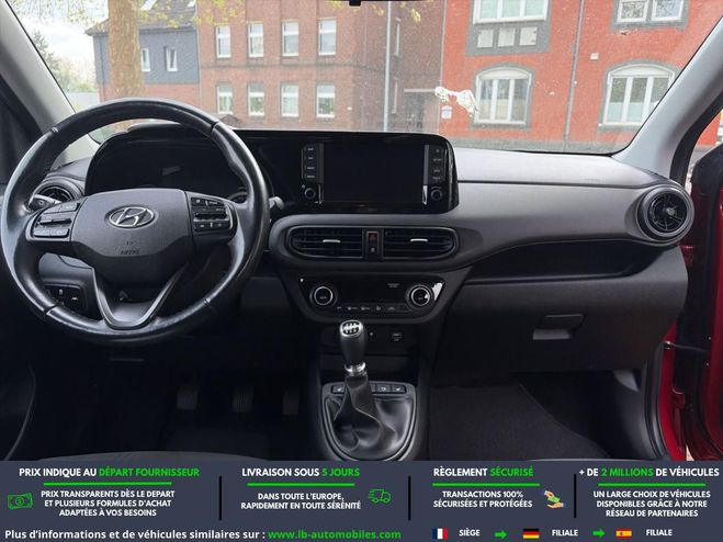 Hyundai I10 1.2 84 BVM Rouge M�tallique de 2020