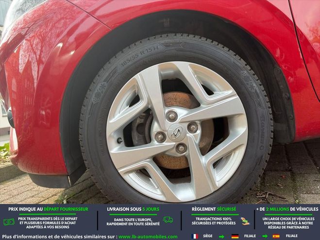 Hyundai I10 1.2 84 BVM Rouge M�tallique de 2020