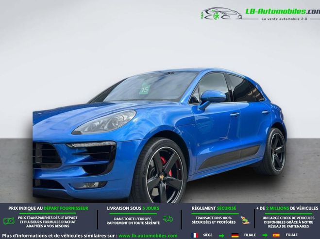 Porsche Macan Turbo 3.6 V6 400 ch Bleu M�tallique de 2015