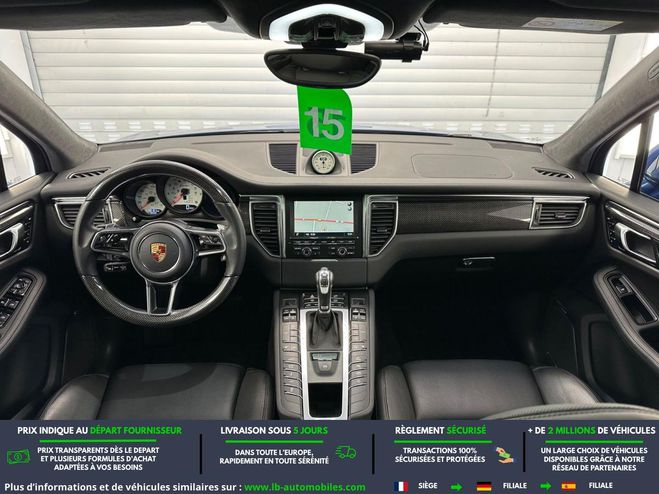 Porsche Macan Turbo 3.6 V6 400 ch Bleu M�tallique de 2015