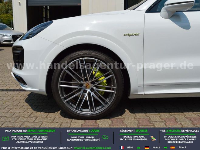 Porsche Cayenne E-Hybrid 3.0 V6 462 ch  BVA Blanc M�tallique de 2020