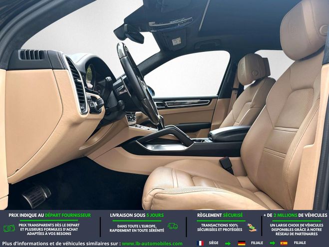 Porsche Cayenne Turbo 4.0 V8 550 ch  BVA Noir M�tallique de 2018