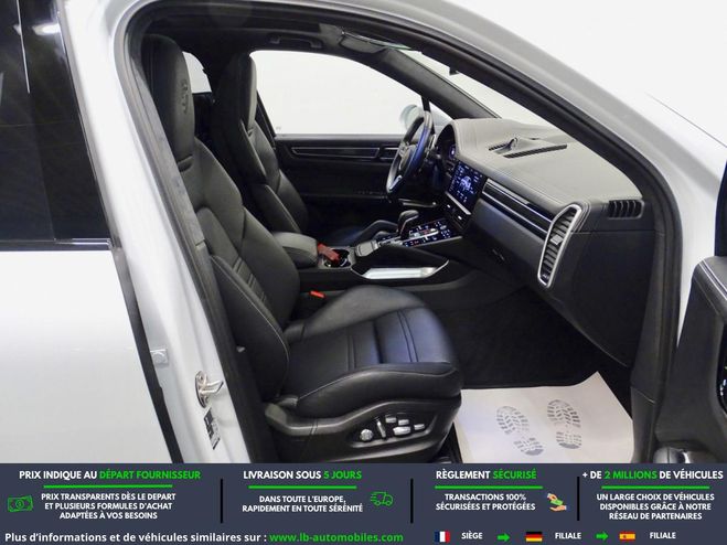 Porsche Cayenne Turbo 4.0 V8 550 ch  BVA Blanc M�tallique de 2019