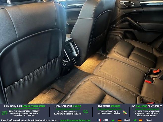 Porsche Cayenne 3.0D V6 262 ch Noir M�tallique de 2016
