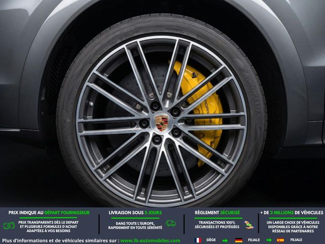Porsche Cayenne Turbo 4.0 V8 550 ch  BVA Gris M�tallique de 2019