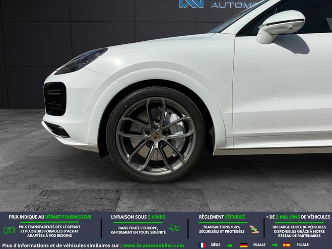 Porsche Cayenne Turbo 4.0 V8 550 ch  BVA Blanc M�tallique de 2019