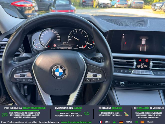 BMW Serie 3 320d 190 ch BVA Noir M�tallique de 2020
