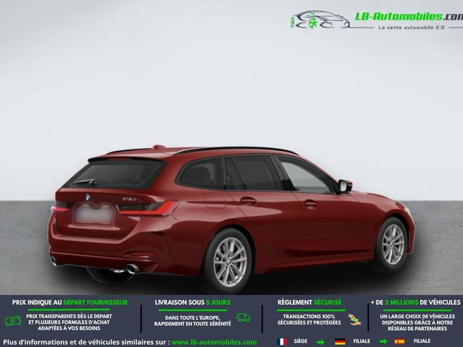 BMW Serie 3 318d 150 ch BVA Rouge M�tallique de 2022