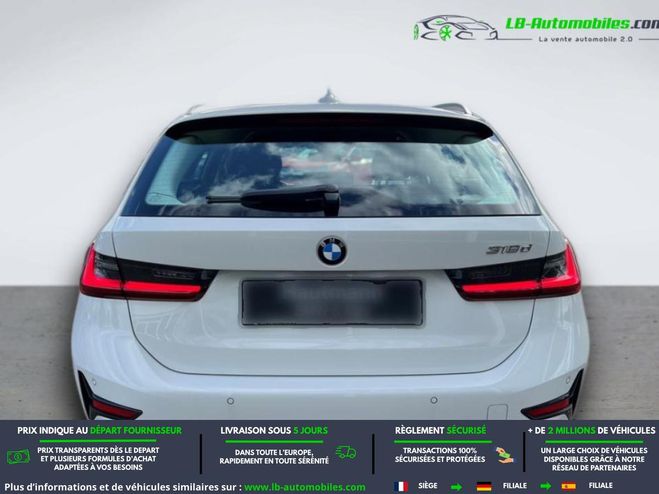 BMW Serie 3 318d 150 ch BVA Blanc de 2022