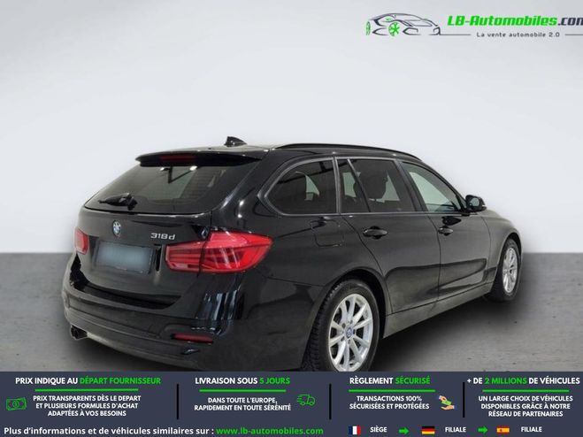 BMW Serie 3 318d 150 ch BVA Noir de 2018