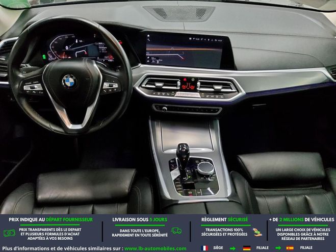 BMW X5 xDrive30d 265 ch BVA Noir M�tallique de 2020