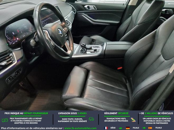 BMW X5 xDrive30d 265 ch BVA Noir M�tallique de 2020
