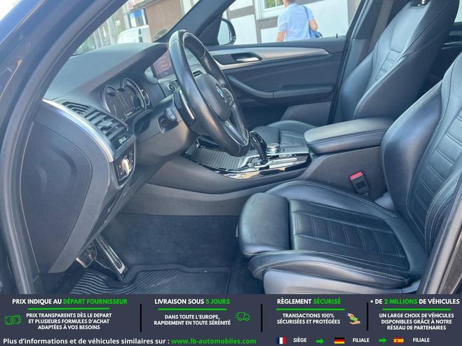 BMW X3 xDrive20d 190ch BVA Noir M�tallique de 2019