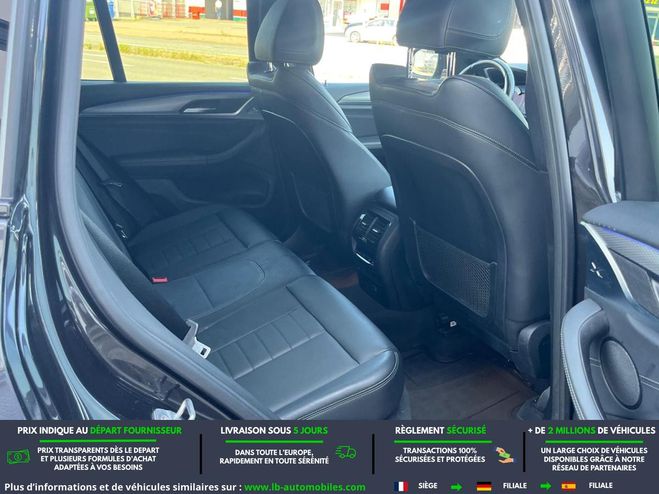 BMW X3 xDrive20d 190ch BVA Noir M�tallique de 2019