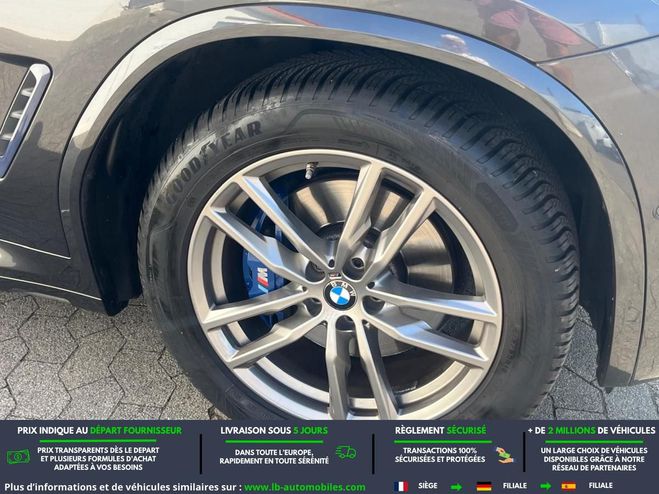 BMW X3 xDrive20d 190ch BVA Noir M�tallique de 2019