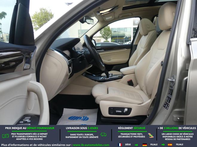 BMW X3 xDrive30d 265ch BVA Jaune M�tallique de 2020