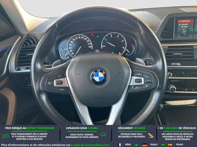 BMW X3 xDrive20d 190ch BVA Blanc de 2019