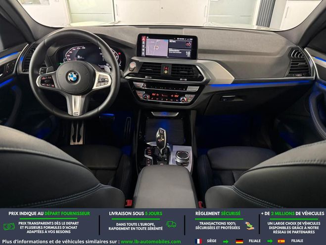 BMW X3 xDrive30d 265ch BVA Blanc de 2019
