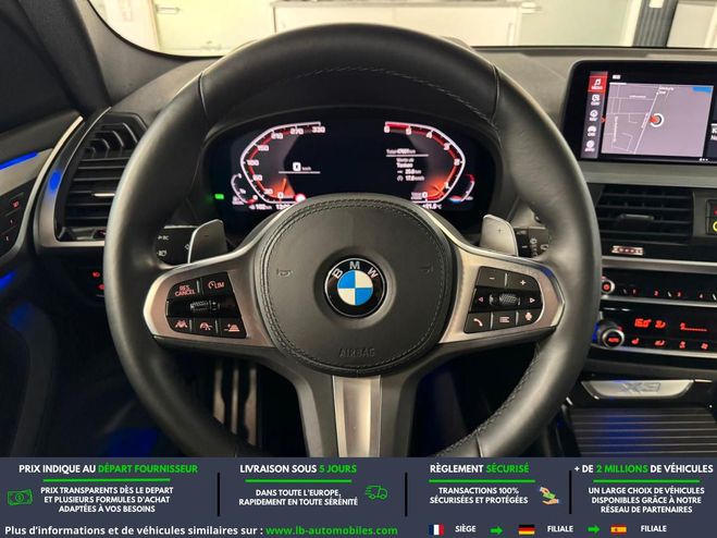 BMW X3 xDrive30d 265ch BVA Blanc de 2019