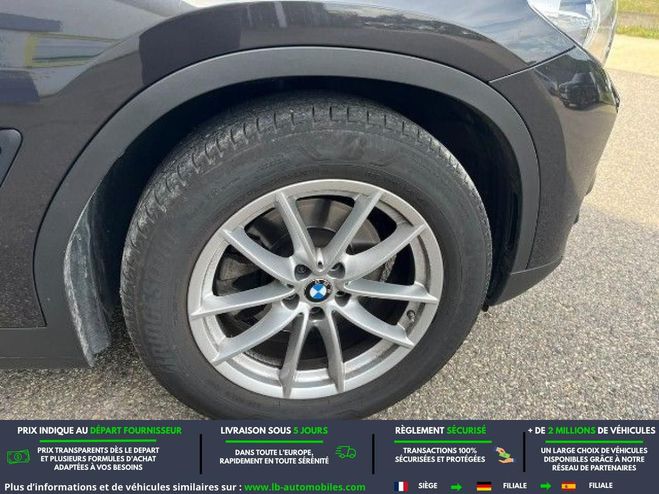 BMW X3 xDrive20d 190ch BVA Noir M�tallique de 2019