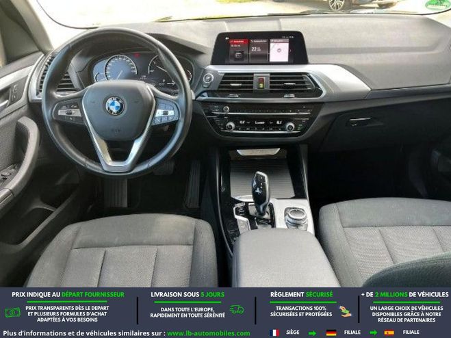 BMW X3 xDrive20d 190ch BVA Noir M�tallique de 2019