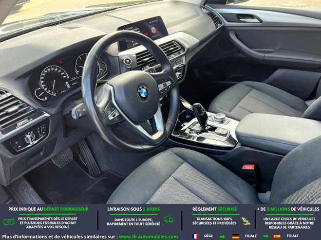 BMW X3 xDrive20d 190ch BVA Noir M�tallique de 2019