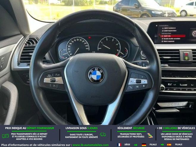 BMW X3 xDrive20d 190ch BVA Noir M�tallique de 2019