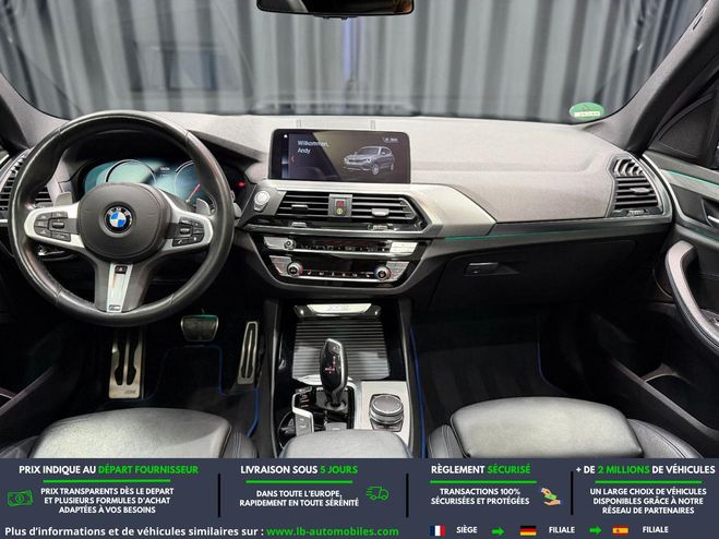 BMW X3 xDrive25d 231ch BVA Noir M�tallique de 2018