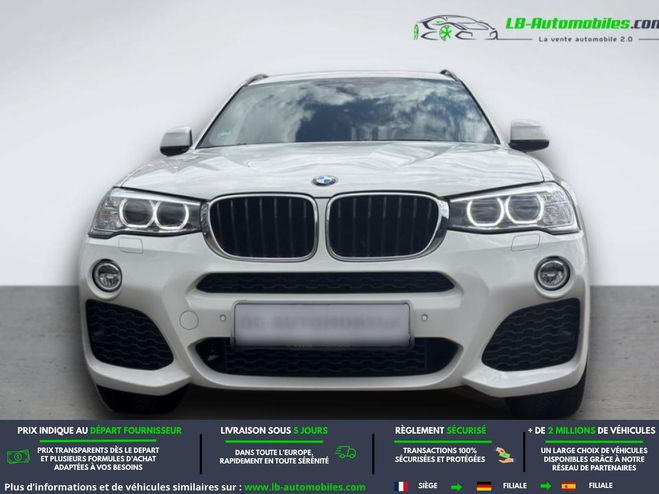 BMW X3 xDrive20d 190ch BVA Blanc de 2017