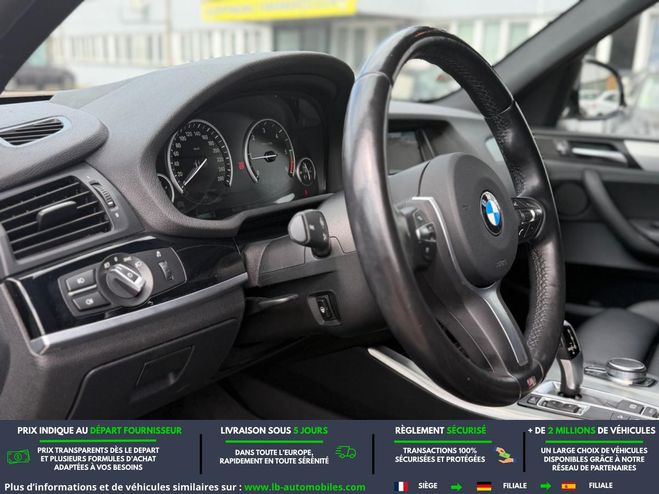BMW X3 xDrive20d 190ch BVA Blanc de 2017