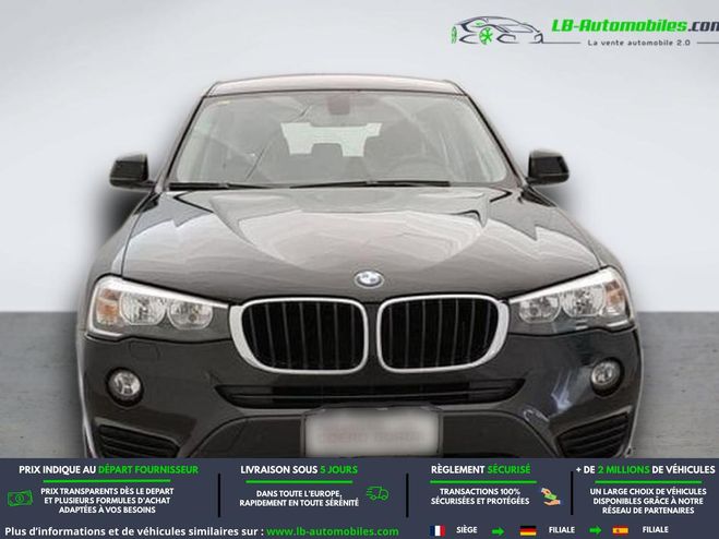 BMW X3 xDrive20d 190ch BVA Noir M�tallique de 2017