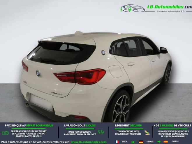 BMW X2 sDrive 18d 150 ch BVA Blanc de 2018